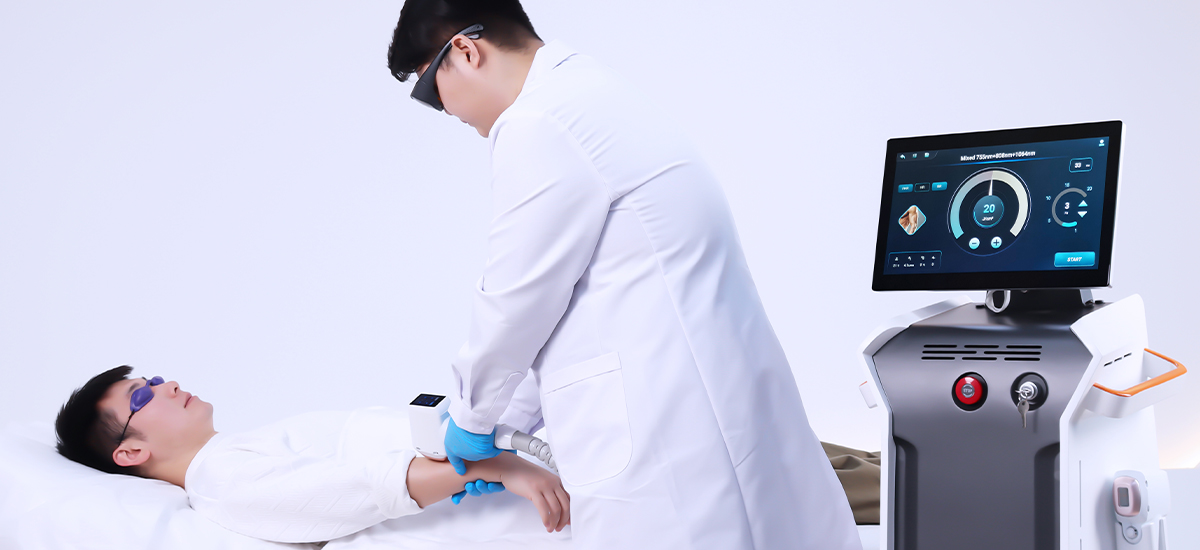 non crystal diode laser hair removal