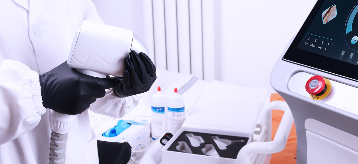 non crystal laser hair removal machine