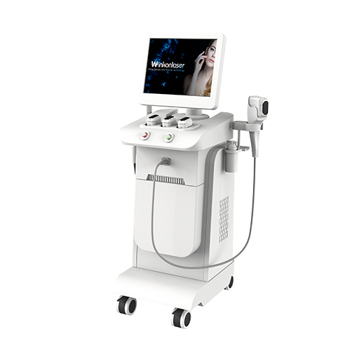 Ems Face Hifu Machine and DPL Co2 Fractional Laser bundled for Skin Solution