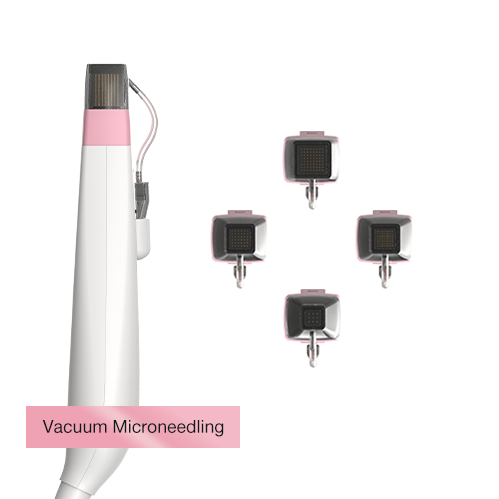 Dual-Frequency Vacuum RF Microneedling System